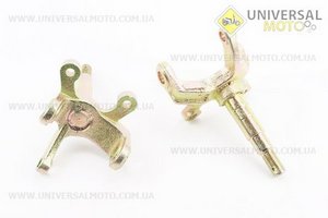 Цапфа (поворотний кулак) ATV 150-250 правий + лівий, комплект (вісь 21 / 17мм). Китай (Запчастини на квадроцикли / UM3354-V31)