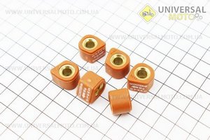 Ролики вариатора D-форма 6 штук, 15*12 - 8г, Тюнинг. Scooter-M (Японский скутер \ UM3360-V44)