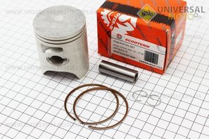 Поршень, кольца, палец к-кт Honda LEAD100 51мм +0,50 (палец 13мм), CMR (Тайвань)