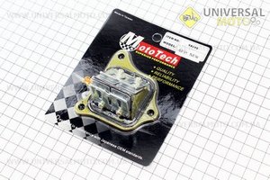 Клапан пелюстковий карбюратора Honda AF-34/35 (під 3 болта). Mototech (Запчастини до японського скутера / UM3361-V73)