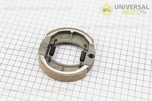 Тормозные колодки барабан. Honda DIO 50 (пружины прямые)