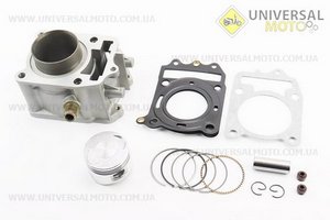 Циліндро поршневий комплект (ЦПГ) Honda CH125 SPACY - 52,4мм (палець 15мм). Китай (Запчастини до японського скутера / UM3365-V39)