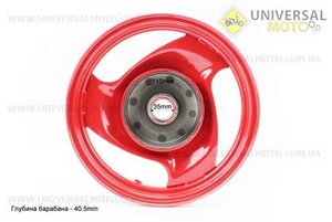 Диск колісний передній Yamaha (5BM) бараб. гальма (сталевий). Taiwan (Запчастини до японського скутера / UM3367-V14)