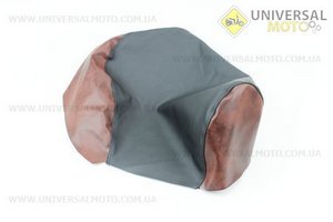 Чохол сидіння Yamaha MINT 1YU (еластичний, міцний матеріал) чорний / коричневий. Украина (Запчастини до японського скутера / UM3369-V40)