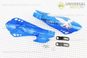 Захист для рук лівий, правий комплект 2шт "MONSTER ENERGY" СИНІЙ тип2. Китай (Різне / UM3370-V34)