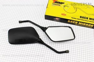 Дзеркала комплект квадрат- чорні, м10. TMMP (Мотодзеркала / UM3371-V82)