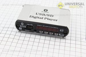 АУДІО-блок з антеною (Bluetooth, МРЗ-USB / SD, FM-радіо, пультДУ). Китай (Різне / UM3372-V21)
