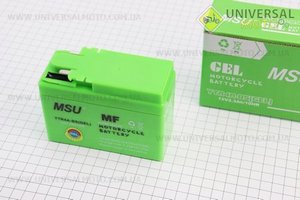 Акумулятор "таблетка-Honda" YTR4A-BS (L115*W49*H85мм). MSU (Акумулятор / UM3372-V50)