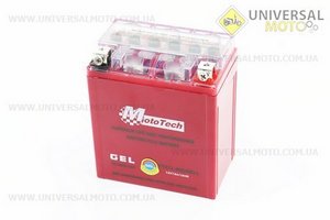 Акумулятор 7Ah MOTO YTX7L-BS гелевий (L113 * W70 * H132 мм). Mototech (Акумулятор / UM3372-V63)