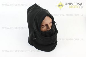 Підшоломник зимовий (балаклава) чорний, тип 1. Китай (Мотоекіпировка / UM3372-V87)