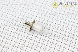 Фільтр паливний прозорий метал / пластик (поліпропілен). Китай (Різне / UM3373-V07)