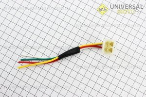 Роз'єм 4 контакту "папа" + 4 дроти (для реле-регуляторів), тип 1. Китай (Різне / UM3373-V94)