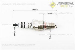 Свічка 4Т CR8EHIX іридієва - M10 L18 - DIO AF56, SH150. Китай (Різне / UM3374-V41)