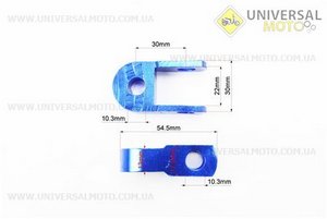 Подовжувач заднього амортизатора 30мм комплект 2шт + болти + гайки, синій. Китай (Різне / UM3375-V01)