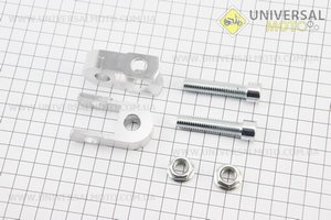Подовжувач заднього амортизатора 30мм комплект 2шт + болти + гайки, сірий. Китай (Різне / UM3375-V02)