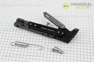 Підніжка бокова 190-240мм, регульована, ТЕМНО - СІРИЙ, тип 2. Китай (Підножка / UM3375-V59)