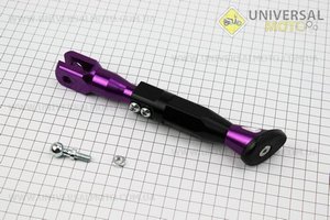 Підніжка бокова 190-240мм, регульована, фіолетовий, тип 1. Китай (Підножка / UM3375-V65)