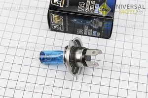 Лампа фари галоген H4 P43T 12V 60 / 55W Super White. FUSION (Різне / UM3376-V56)