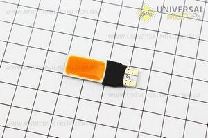 Лампа 2-діодний поворот / габарит, жовтий T10. Китай (Різне / UM3377-V72)