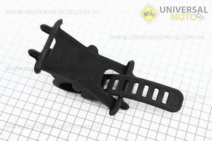 Тримач телефону на кермо силіконовий (мін. Розмір телефону 120 * 65мм, макс. Розмір 135 * 80мм). Китай (Аксесуари / UM3377-V77)