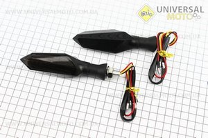 Поворот діодний на гнучкій ніжці LED СТРЕЛА тип 1 "секвентальний", 2 штуки. Mototech (Освітлення повороти / UM3378-V70)