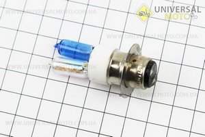 Лампа фари P15D-25-1 12V 18 / 18W "подвійна" біла / синя. CYT (Різне / UM3378-V81)