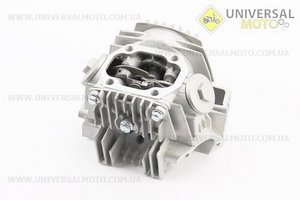 Головка циліндра з клапанами+розподільний вал+кришки в зборі 110см.куб. (52,4мм). TMMP (Запчастини для мопеда Дельта / UM3380-V50)