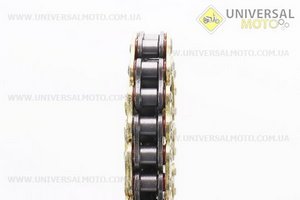 Ланцюг приводу колеса 428НVO*104L GOLD (з сальниками). TMMP (Запчастини для мопеда Дельта / UM3381-V21)