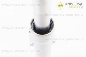 Амортизатор передній лівий, правий комплект L-605мм D-25мм (пружина зовні). Китай (Запчастини для мопеда Дельта / UM3384-V47)