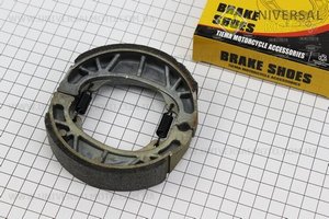 Гальмівні колодки задні комплект, 106мм (пружини прямі). TMMP (Запчастини для мопеда Дельта / UM3384-V62)