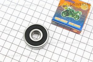 Підшипник 6301 2RS (12x37x12) колеса заднього JH. GXmotor (Підшипники / UM3385-V31)