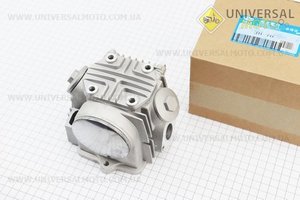 Головка циліндра з клапанами, розподільчим валом та кришкою в зборі 70сс (47мм). JIALING (Запчастини для мопеда Дельта / UM3389-V54)