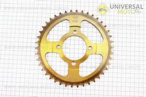 Зірка задня JH - 428-42T - d = 54; 4 отвори * 70мм "гартована". JWBP (Запчастини для мопеда Дельта / UM3389-V65)