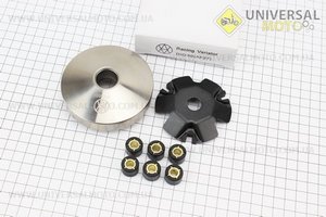 Вариатор передний комплект Honda DIO50 AF27. VLAND (Скутер Honda DIO \ UM3390-V36)