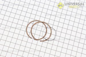 Кільця поршневі Honda DIO ZX50 40мм +0,75 (замки верхні). VLAND (Запчастини до японського скутера / UM3390-V77)