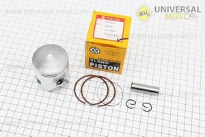 Поршень, кольца, палец комплект Honda DIO80 48мм + 0,25 (палец 12мм). VLAND (Скутер Honda DIO \ UM3391-V01)