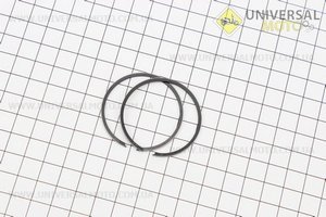 Кільця поршневі Honda DIO50 39мм +1,75 (замки внутрішні). VLAND (Запчастини до японського скутера / UM3391-V93)