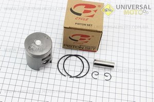 Поршень, кольца, палец комплект Honda DIO65 43мм STD (палец 12мм). B-cycle (Скутер Honda DIO \ UM3393-V21)