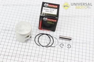 Поршневий комплект (поршень, кільця, палець) Honda TACT65 44мм STD (палець 10мм) Тайвань. Mototech (Запчастини до японського скутера / UM3393-V63)