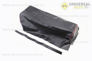 Чехол сиденья с красной каемкой. Китай (Мотоцикл Минск / UM3400-V16)