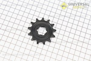 Зірка передня 428-13T. Китай (Запчастини для мотоцикла Мінськ / UM3400-V21)