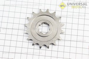 Зірка передня 428-16T. Китай (Запчастини для мотоцикла Мінськ / UM3400-V24)