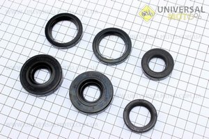 Сальники к-кт (20x47x10-2шт, 19,5x35x10-1шт, 23x35x7-1шт, 32x44x7-2шт)