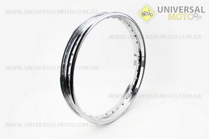 Обод заднього, переднего колеса 1,85-18. Китай (Запчастини для мотоцикла Мінськ / UM3402-V45)