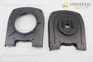 Кожух задньої зірки комплект, без болтів. Китай (Запчастини для мотоцикла Мінськ / UM3402-V96)