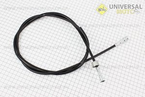 Трос спидометра длинной 1400мм (квадрат-вилка, гайка-шток). Китай (Мотоцикл МТ, УРАЛ, К-750 / UM3410-V06)