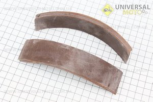 Гальмівні накладки комплект 2шт МТ. Украина (Запчастини до МТ, УРАЛ, К-750 / UM3410-V64)