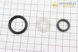 Ремонтний комплект паливного крану, 3 деталі. Китай (Запчастини до МТ, УРАЛ, К-750 / UM3410-V99)