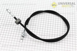 Трос спідометру L = 1150мм (квадрат-лопатка, гайка-шток). Китай (Запчастини до МТ, УРАЛ, К-750 / UM3411-V07)