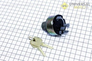 Замок запалювання МТ, УРАЛ. Китай (Запчастини до МТ, УРАЛ, К-750 / UM3411-V21)